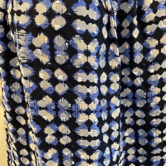 (Size 2X, 3X) NWT Jones New York Blue Multi Top - Picture 3 of 13